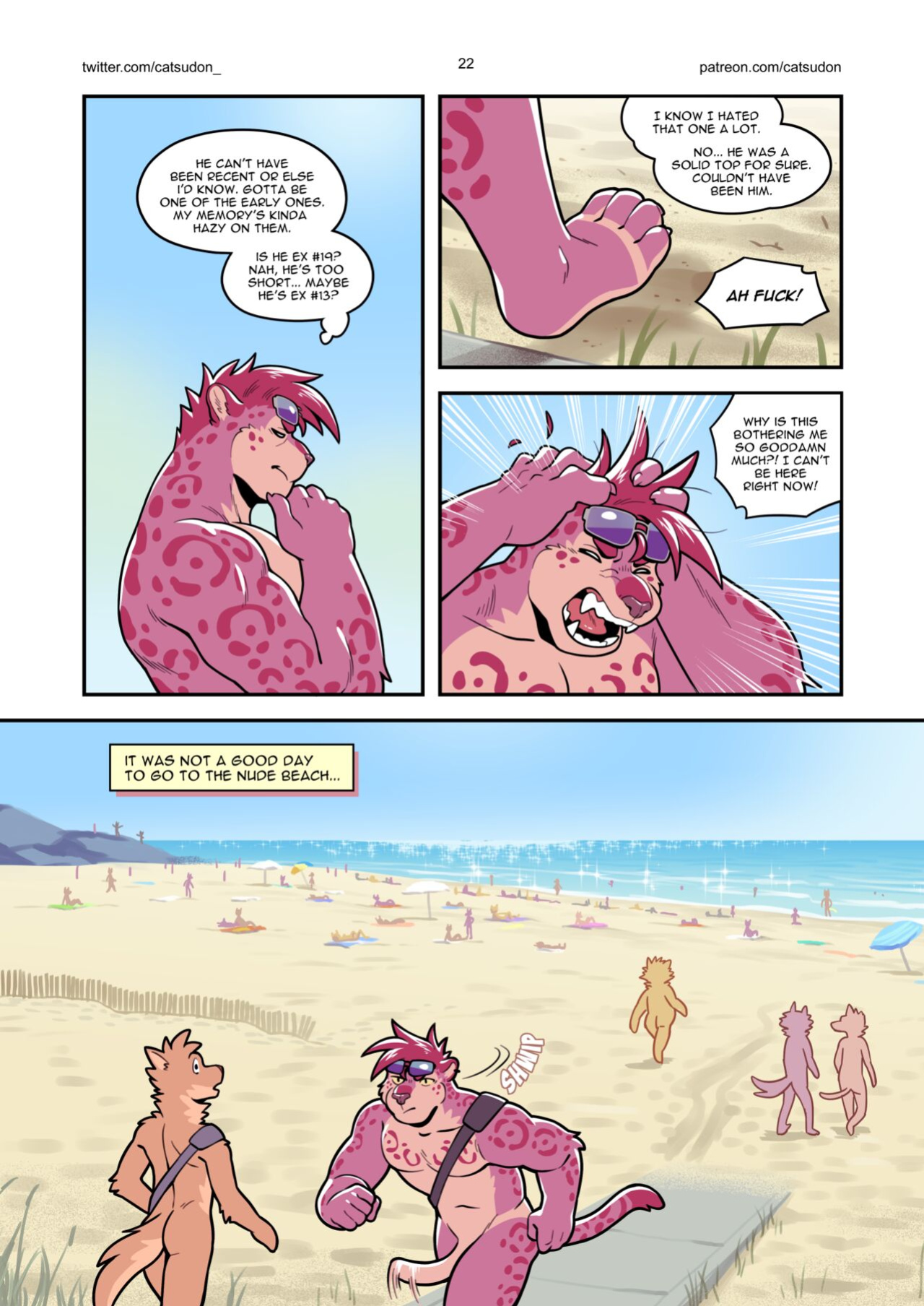 [Catsudon] Chapter 1: It's a Good Day to Go to the Nude Beach