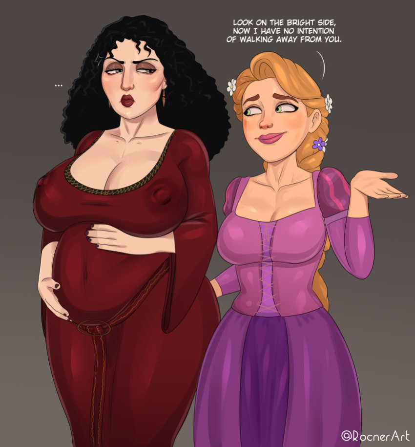 [Rocner] Mother Gothel x Rapunzel (Tangled) (Updated)
