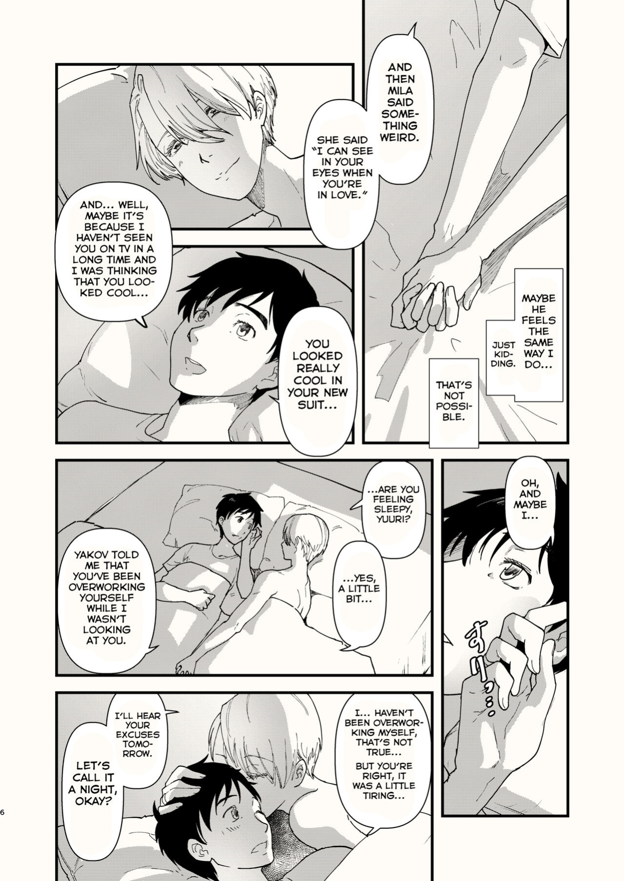[Fiance Tank (Matsue)] Kuraku naru made, Matte. (Yuri!!! on ICE) [Yuuta's Blog]