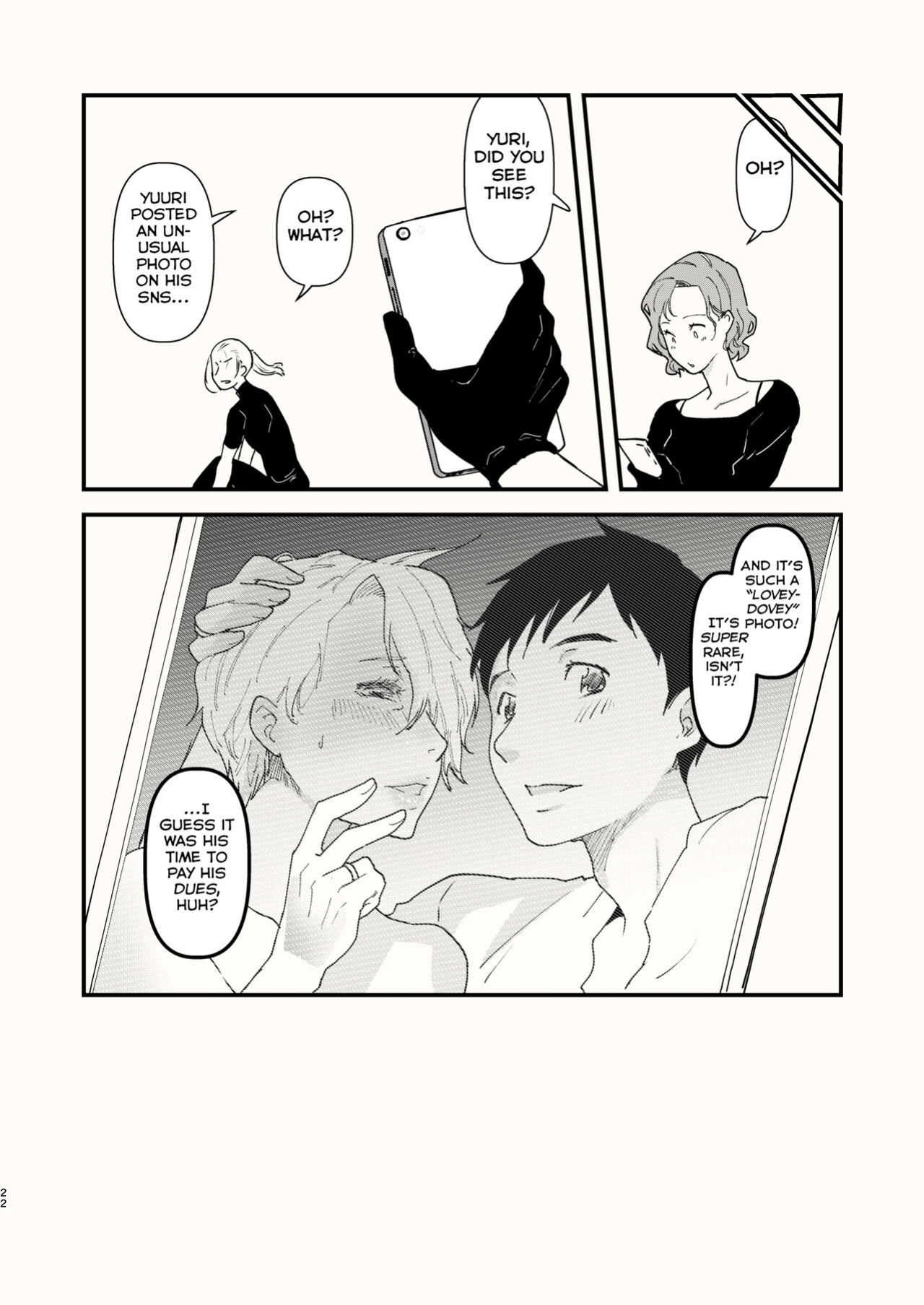 [Fiance Tank (Matsue)] Kuraku naru made, Matte. (Yuri!!! on ICE) [Yuuta's Blog]