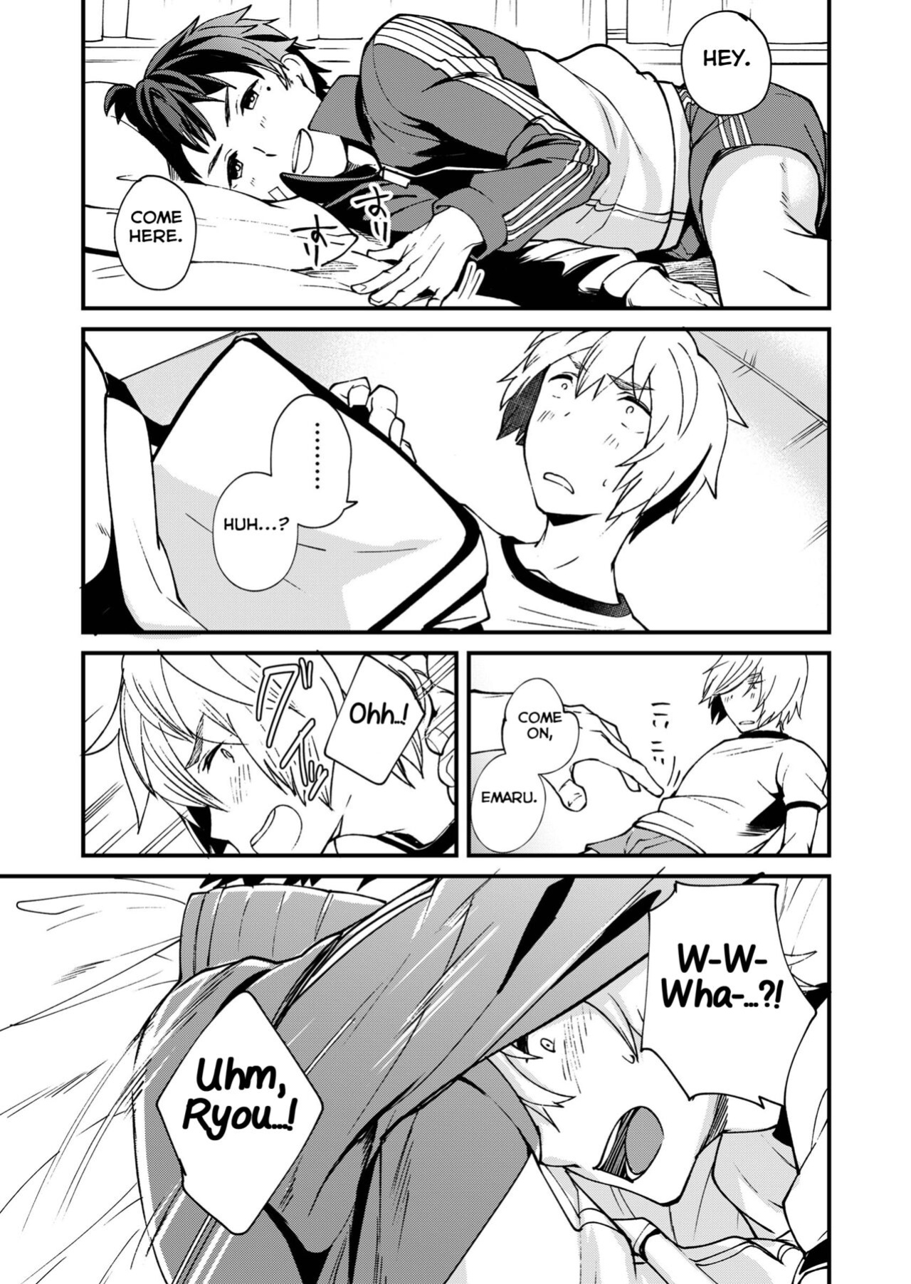 [Eichi Jijou (Takamiya)] Kataoka-kun to Emaru-kun no Tsutaetai Koto [Yuuta's Blog]