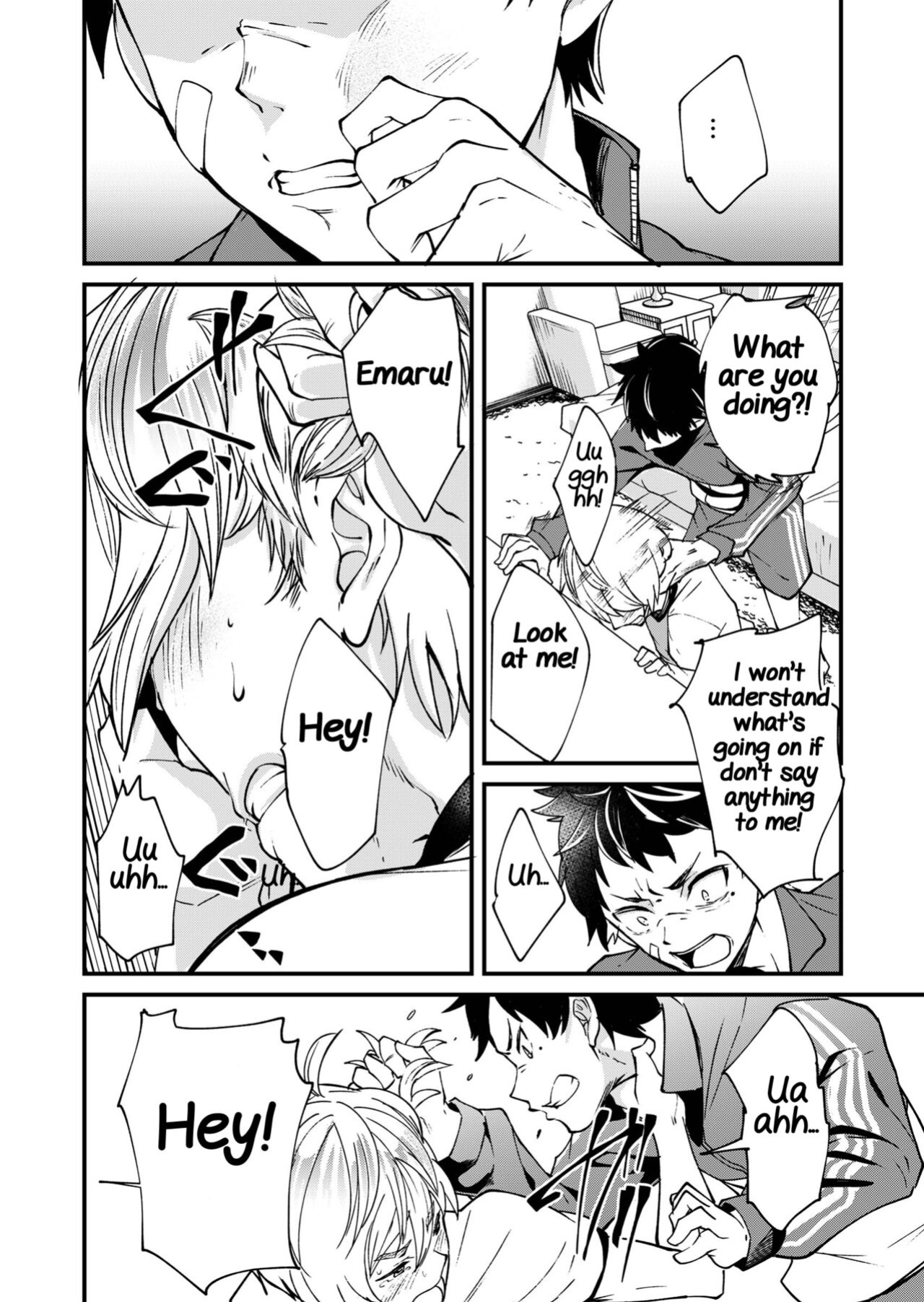 [Eichi Jijou (Takamiya)] Kataoka-kun to Emaru-kun no Tsutaetai Koto [Yuuta's Blog]