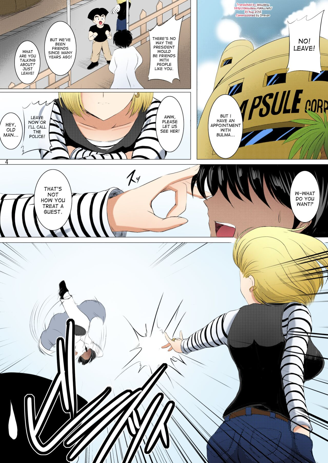 [Shouchuu MAC (Hozumi Kenji)] INFINITY18 (Dragon Ball Z) [desudesu][Colorized]