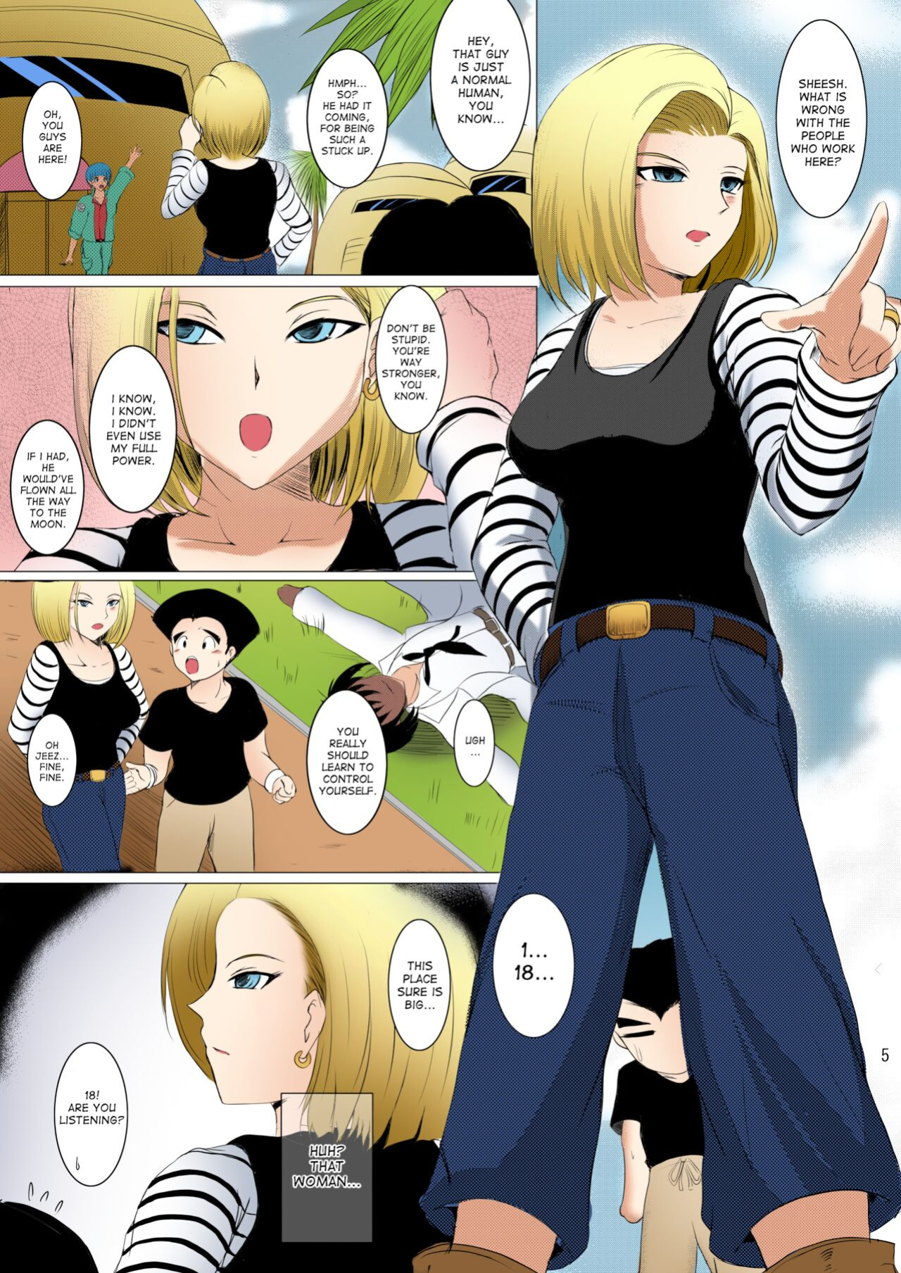 [Shouchuu MAC (Hozumi Kenji)] INFINITY18 (Dragon Ball Z) [desudesu][Colorized]