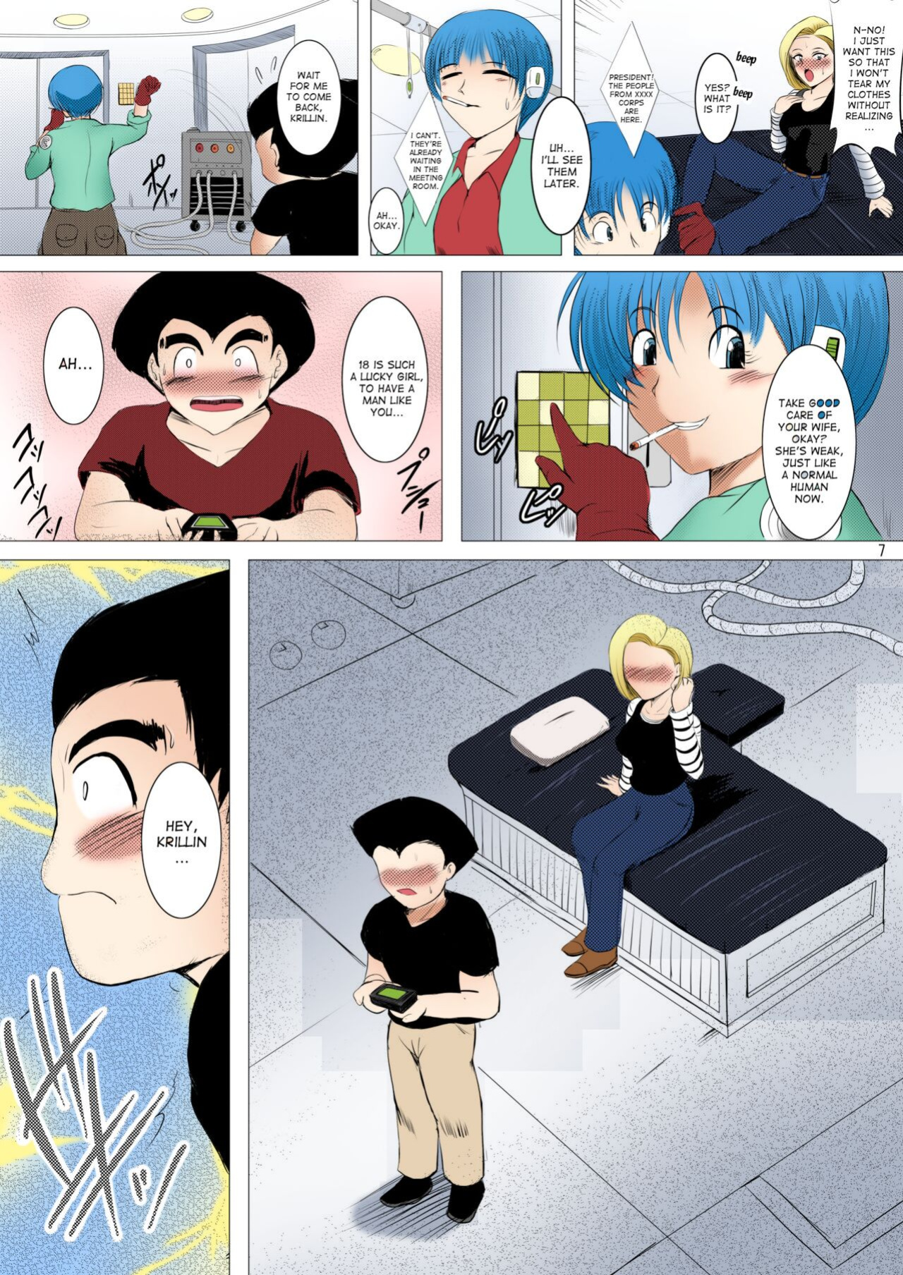 [Shouchuu MAC (Hozumi Kenji)] INFINITY18 (Dragon Ball Z) [desudesu][Colorized]