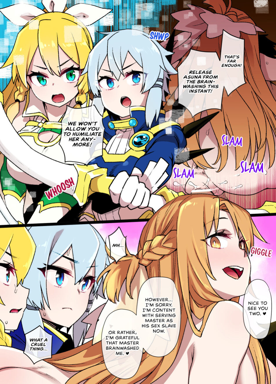 [Kusayarou] SAO [Slave World] (Sword Art Online) {Hennojin}