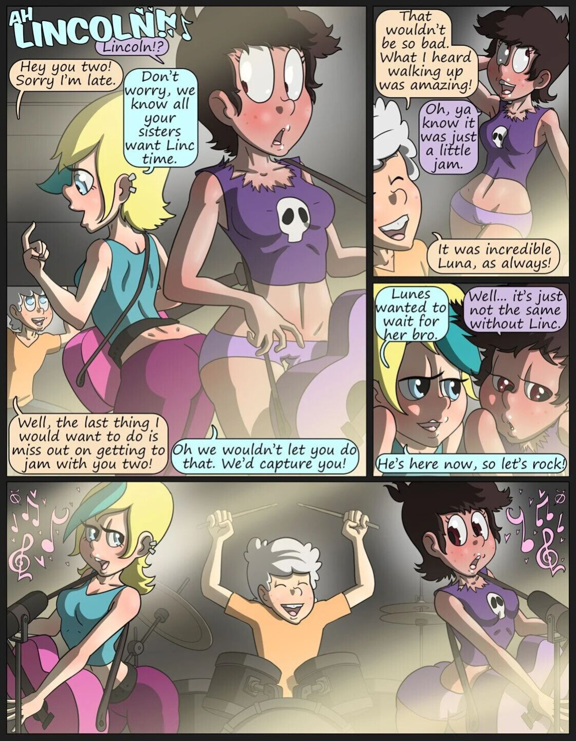 My Sister's Friends (The Loud House) [MedullaMind]