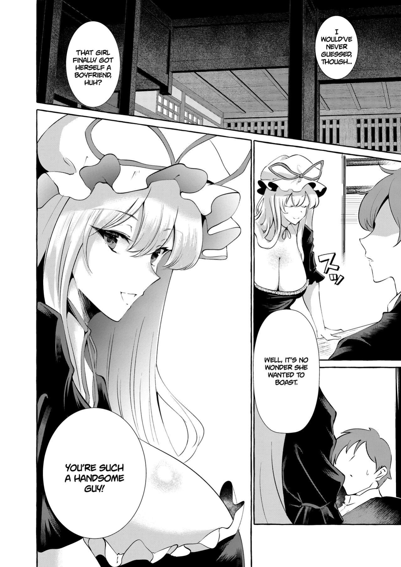 [Cross Country. (Kurokan)] Bakunyuu Fantasia | Busty Fantasia (Touhou Project)