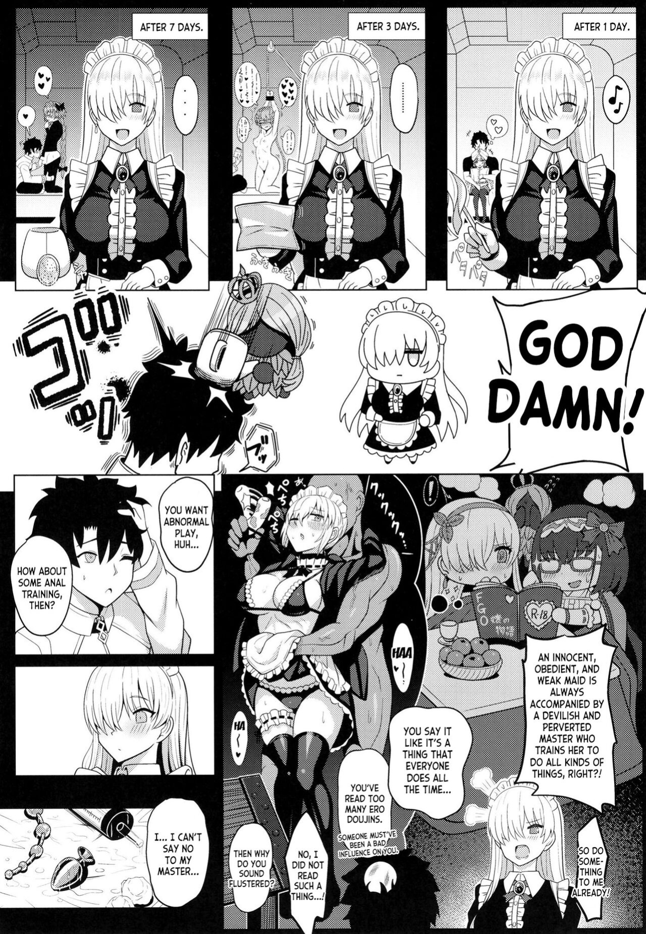 [Nyala Ponga (Sekai Saisoku no Panda)] Koujo-sama to tamago (Fate/Grand Order) [desudesu]
