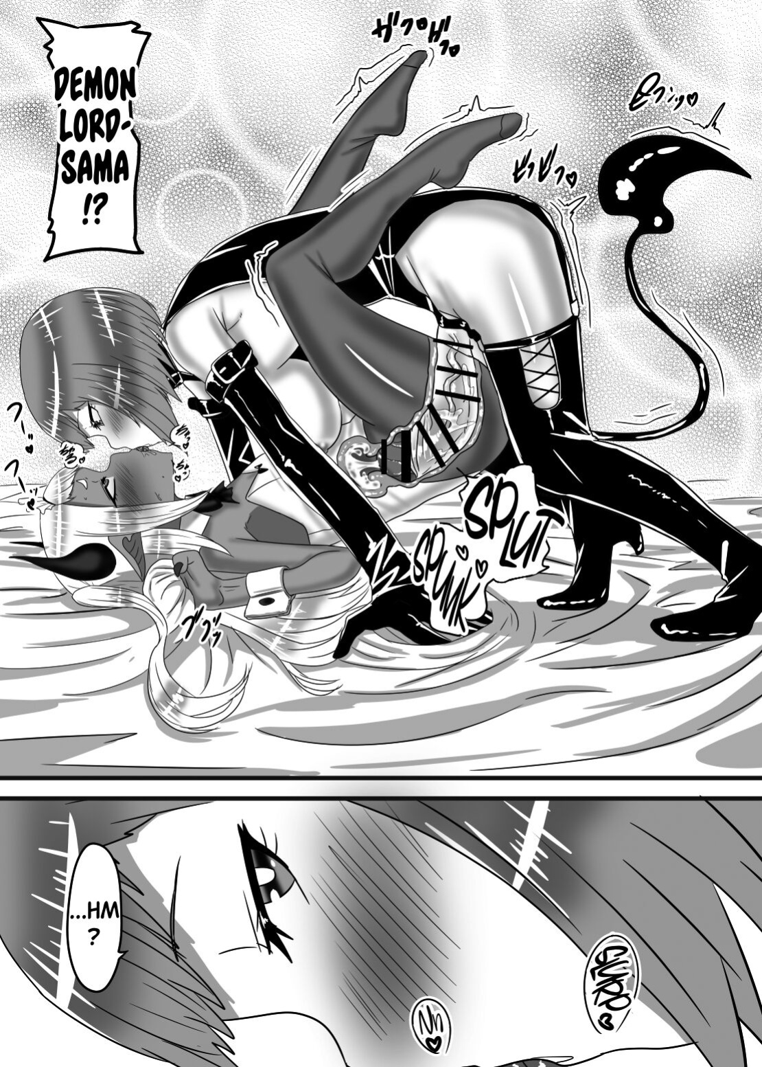 [Nitiniti Sowa (Apacchi)] Futanari Yuusha no Maou Rouraku 3 | The Futanari Hero's Allurement of The Demon Lord 3 [Black Grimoires]