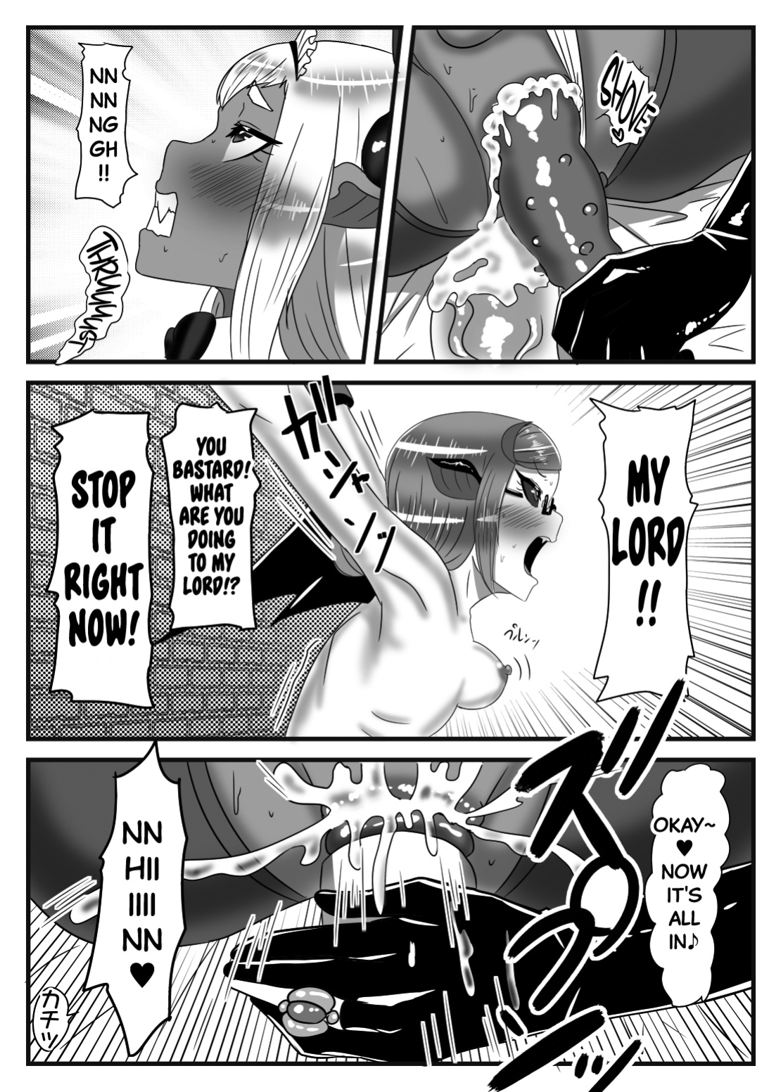 [Nitiniti Sowa (Apacchi)] Futanari Yuusha no Maou Rouraku 3 | The Futanari Hero's Allurement of The Demon Lord 3 [Black Grimoires]