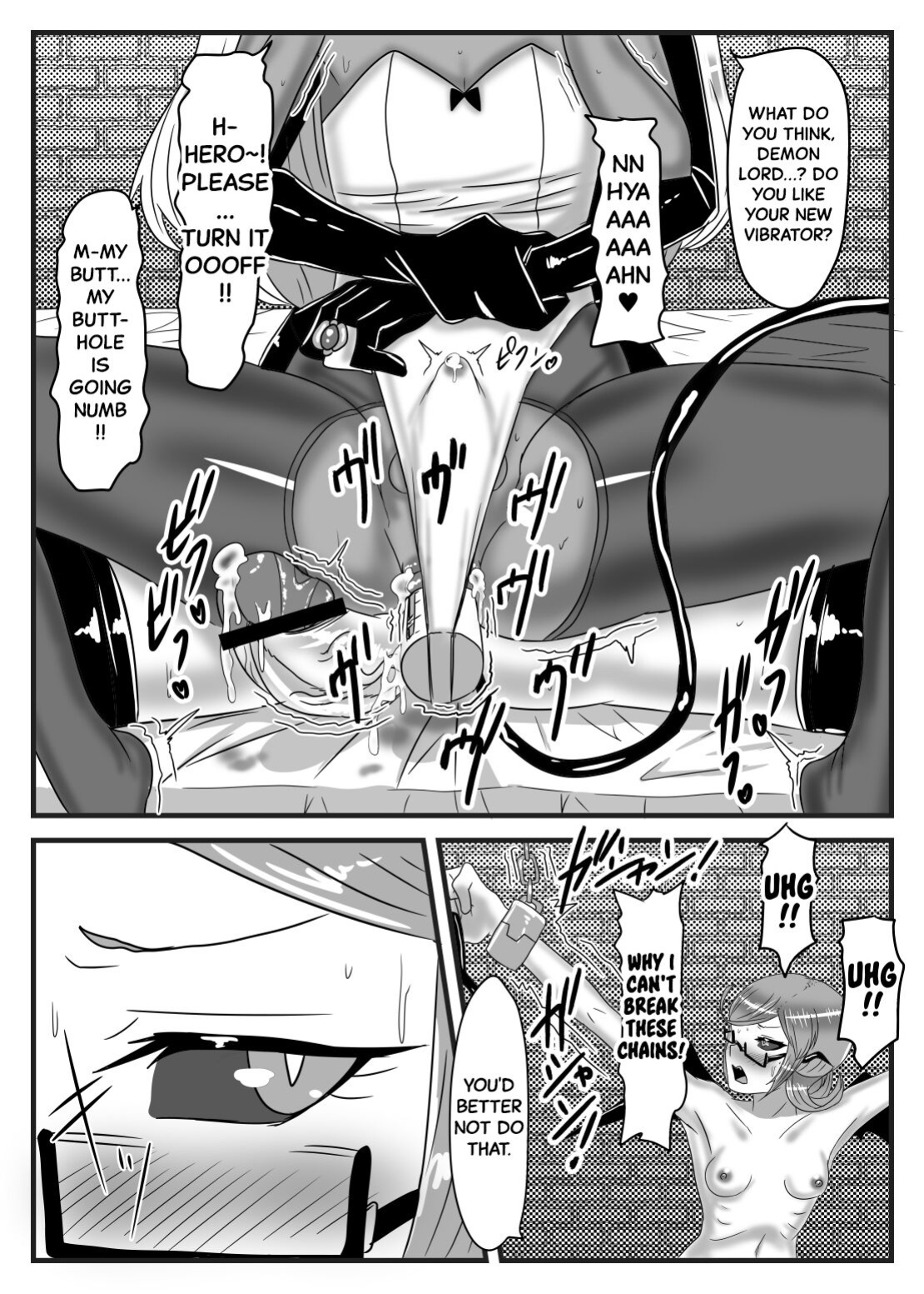 [Nitiniti Sowa (Apacchi)] Futanari Yuusha no Maou Rouraku 3 | The Futanari Hero's Allurement of The Demon Lord 3 [Black Grimoires]