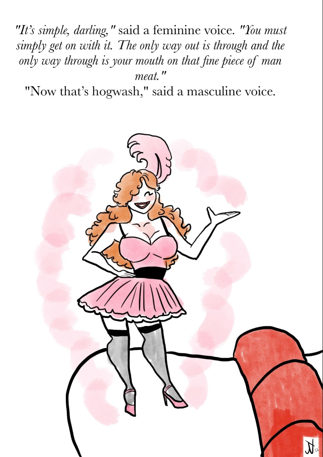 [Jo Nothing] The Ballad of Scaredy-Cat Red (complete)