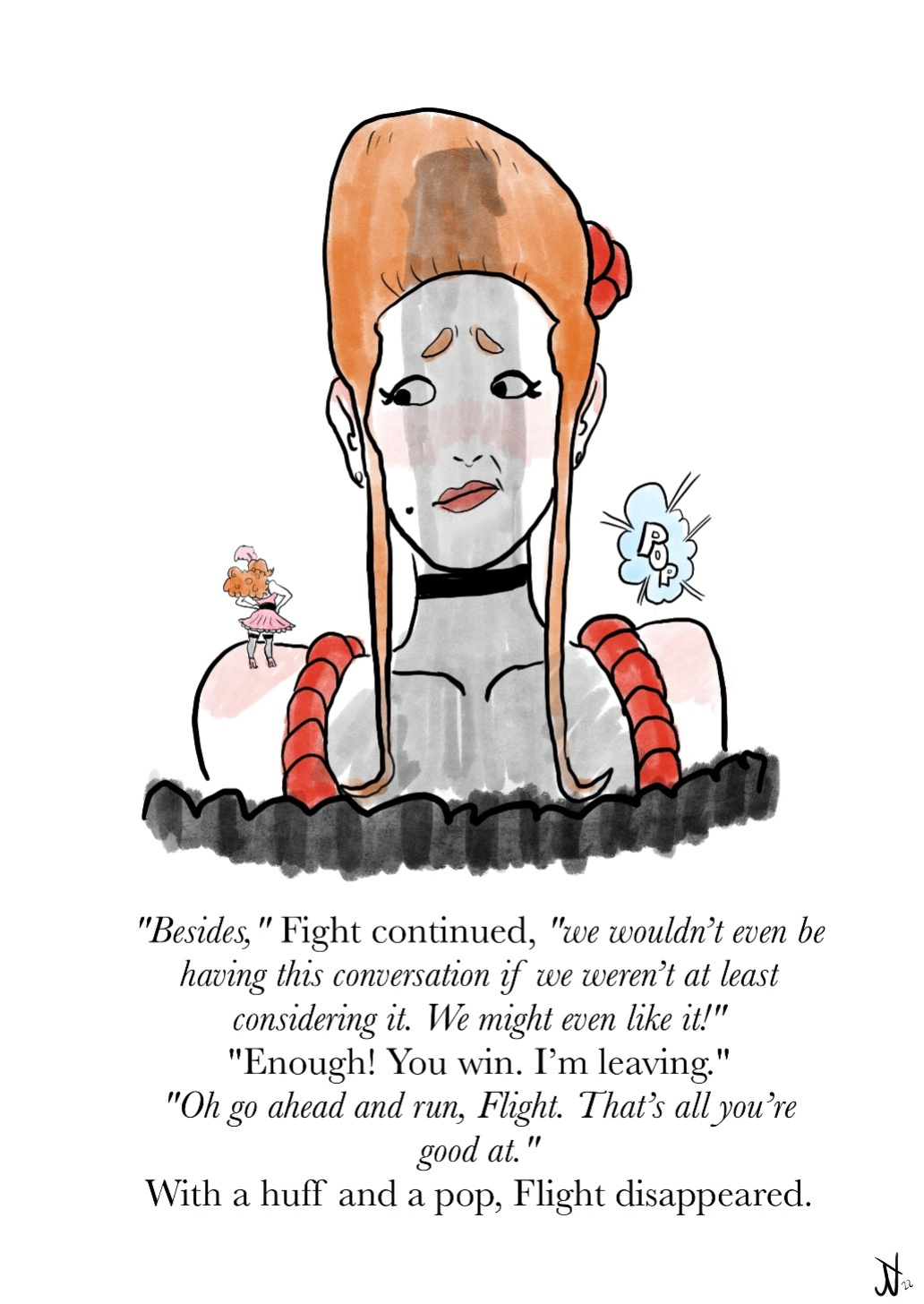 [Jo Nothing] The Ballad of Scaredy-Cat Red (complete)