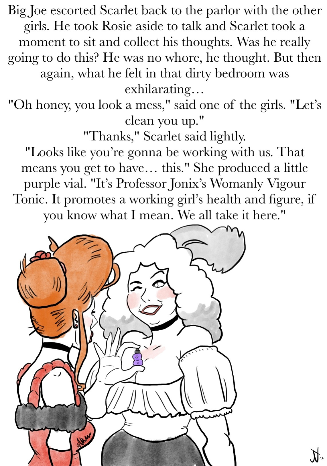[Jo Nothing] The Ballad of Scaredy-Cat Red (complete)