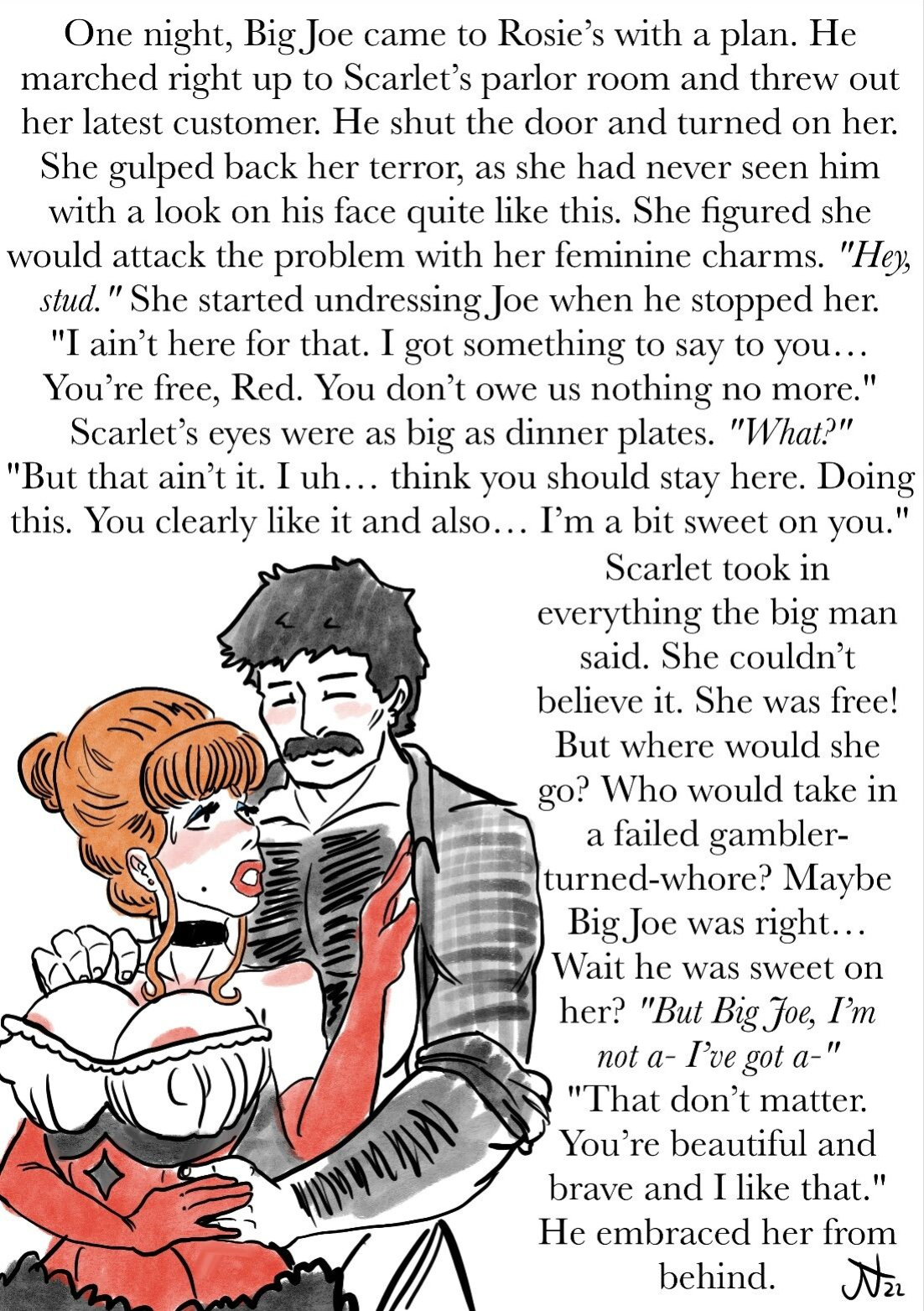 [Jo Nothing] The Ballad of Scaredy-Cat Red (complete)