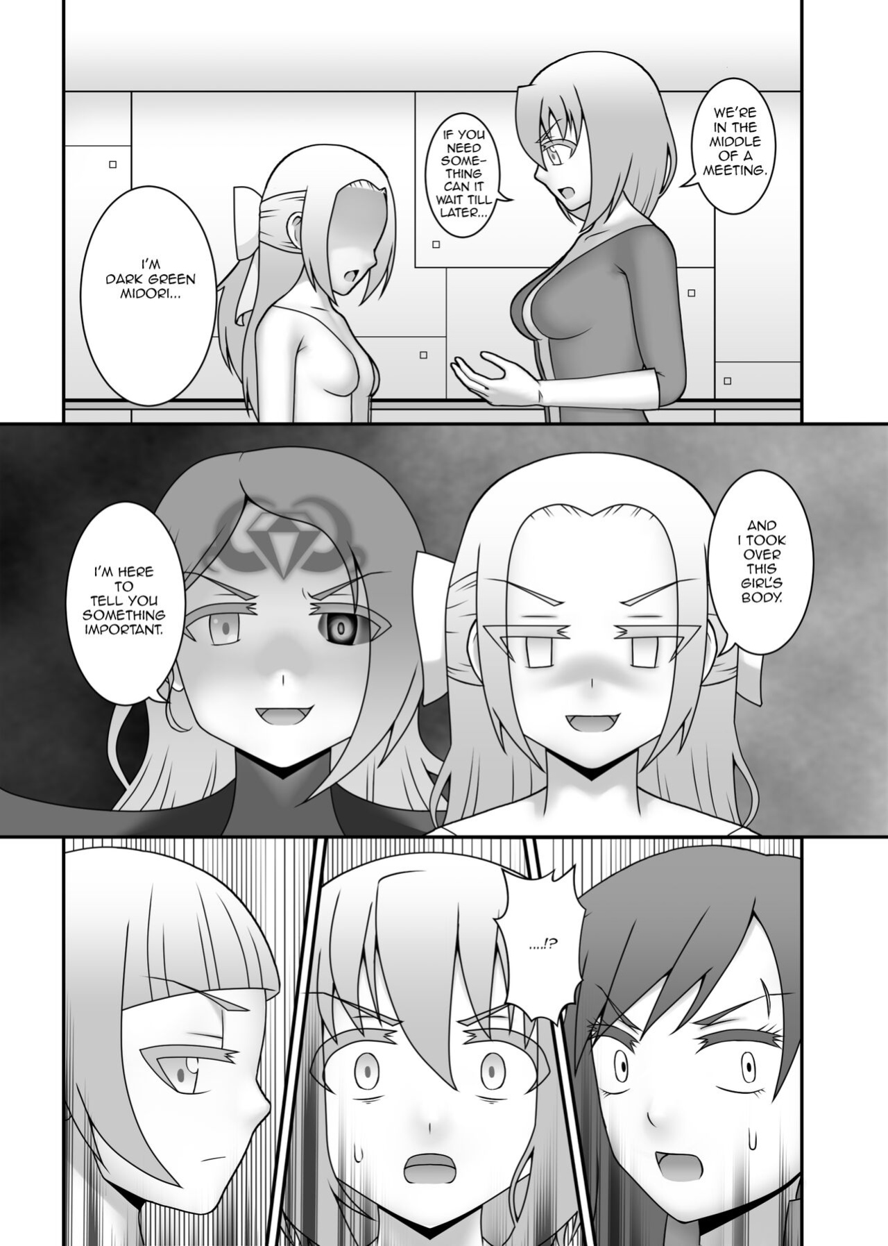[STUDIO HP+ (IceLee)] Teisou Sentai Virginal Colors Ch.5 | Chastity Sentai Chaste Colors Ch. 5