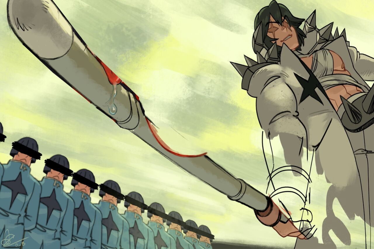 [Alex Ahad / O_8] Ryuko's Defeat | Full Image Set! (Patreon)