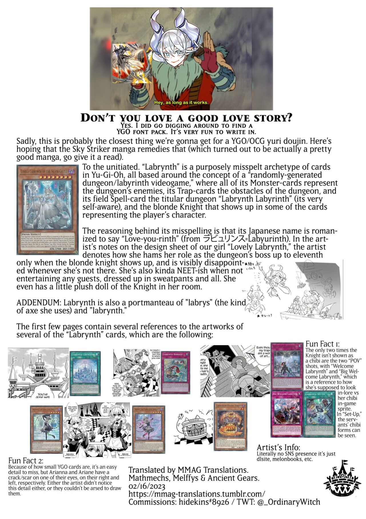 [Leaz Koubou (Oujano Kaze)] LABRYNTH MILK (Yu-Gi-Oh! OCG) [MMAG Translations]