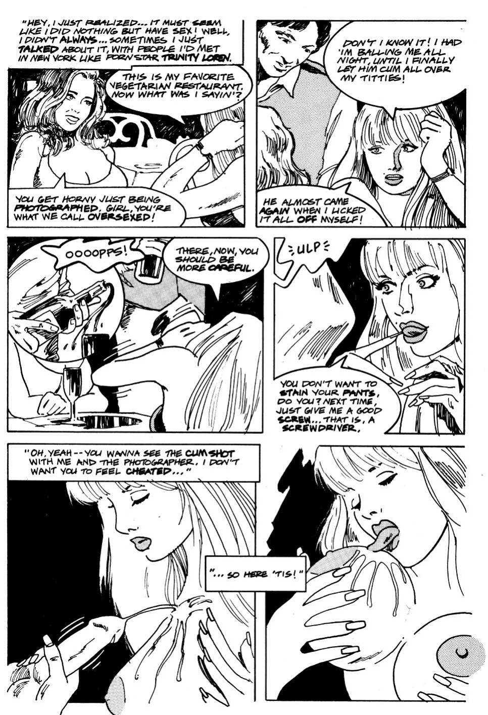[Carnal Comics (Pretorius)] True Stories of Adult Film Stars - Taylor Wane