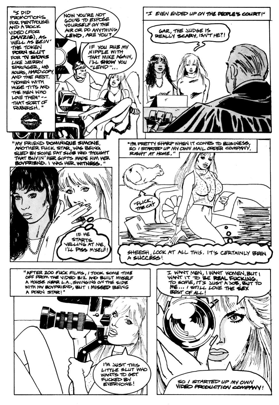 [Carnal Comics (Pretorius)] True Stories of Adult Film Stars - Taylor Wane