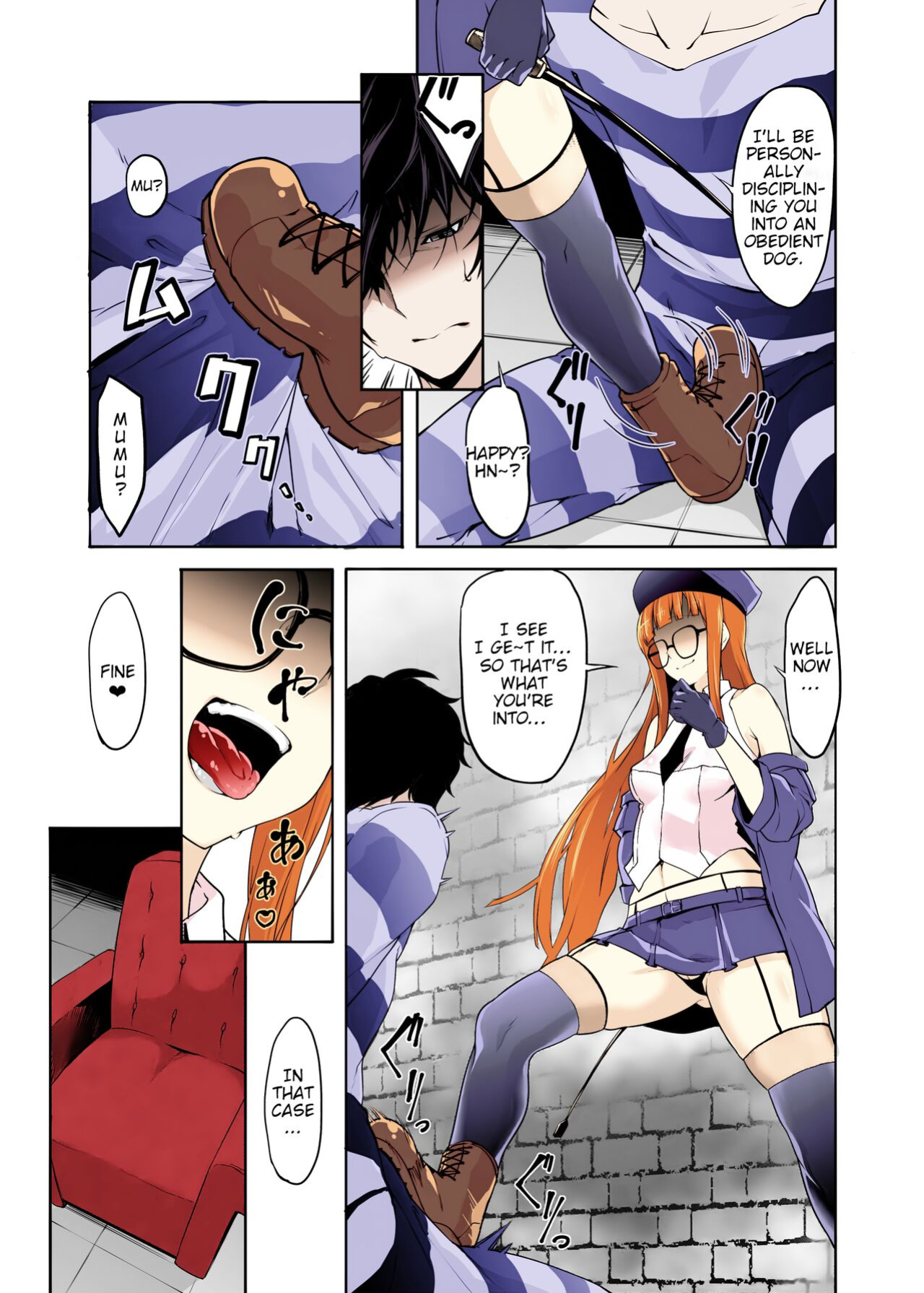 [Shiroi Yami (k-you)] THAT KIND OF PLAY! (Persona 5) [TekColor] [Colorized]