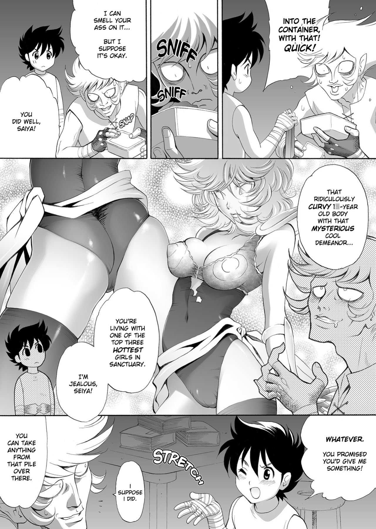 [Eric Peterson (Arao Masaki)] S.I.S.I.O.K.N.M.A. (Saint Seiya) [EHCOVE]