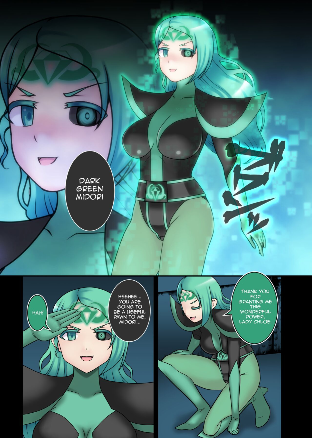[STUDIO HP+ (IceLee)] Teisou Sentai Virginal Colors Ch.4 | Chastity Sentai Chaste Colors Ch. 4