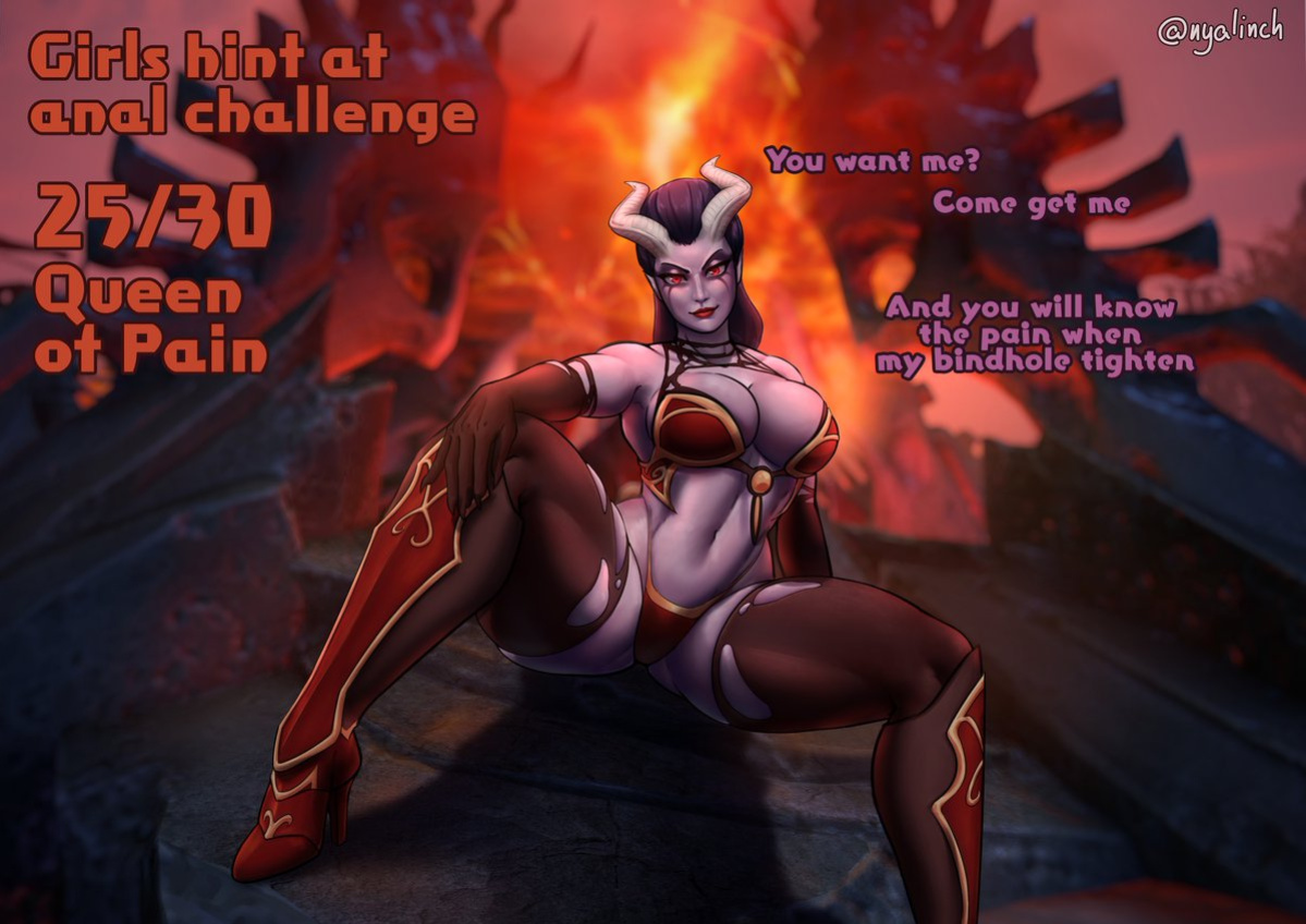 [Meowlinch] Girls Hint at Anal Challenge