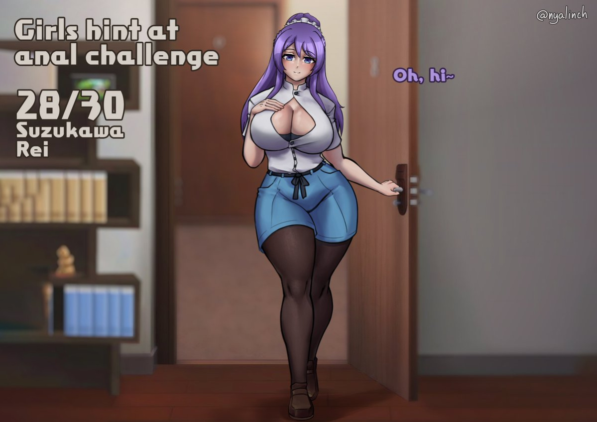 [Meowlinch] Girls Hint at Anal Challenge