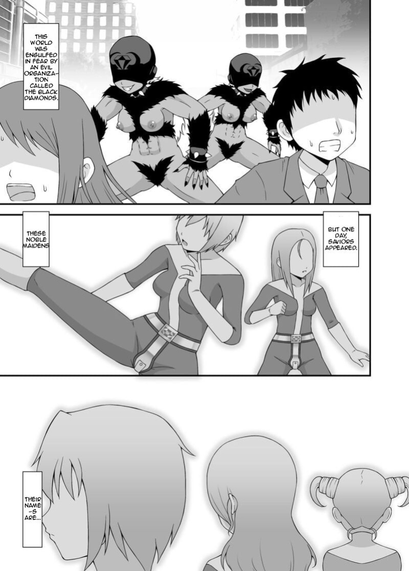 [STUDIO HP+ (IceLee)] Teisou Sentai Virginal Colors Ch.1 | Chastity Sentai Chaste Colors Ch.1