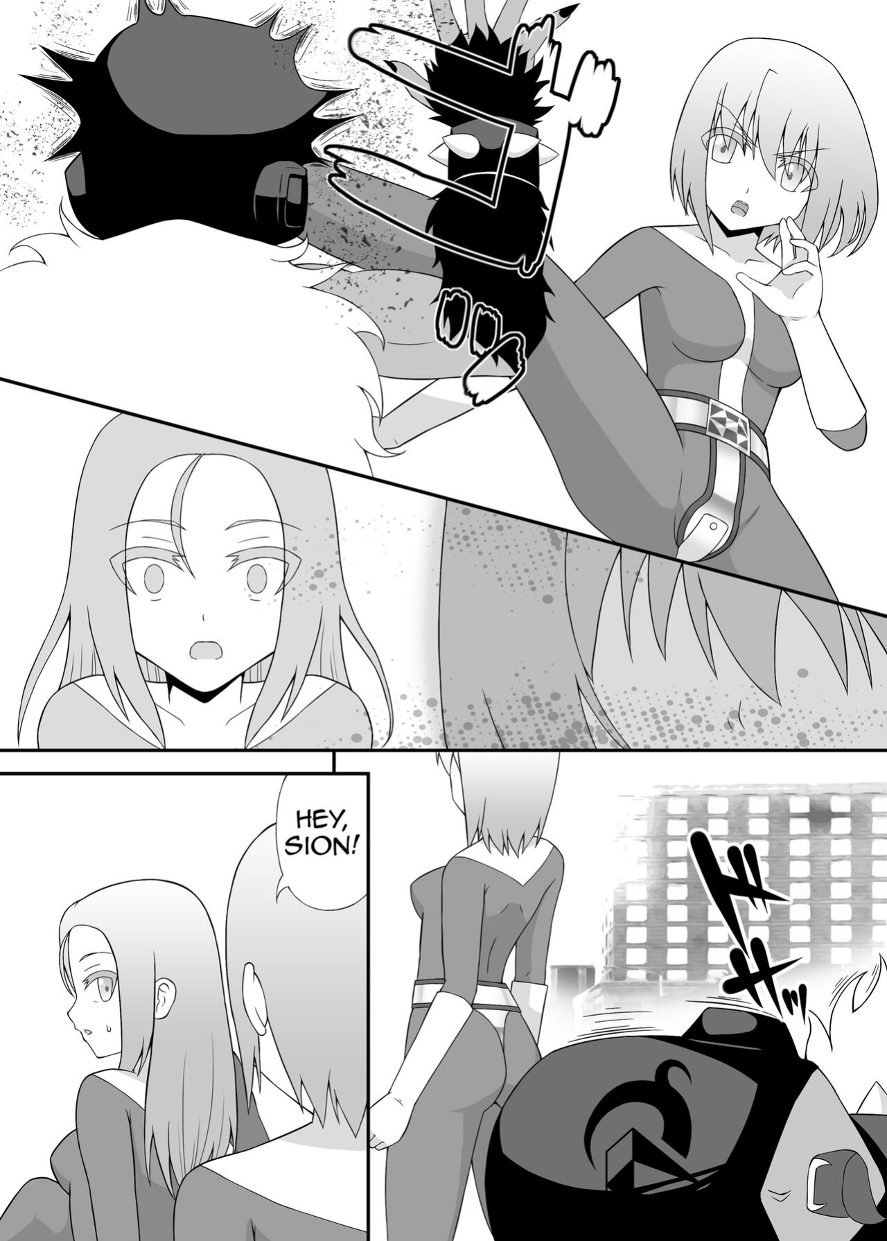 [STUDIO HP+ (IceLee)] Teisou Sentai Virginal Colors Ch.1 | Chastity Sentai Chaste Colors Ch.1