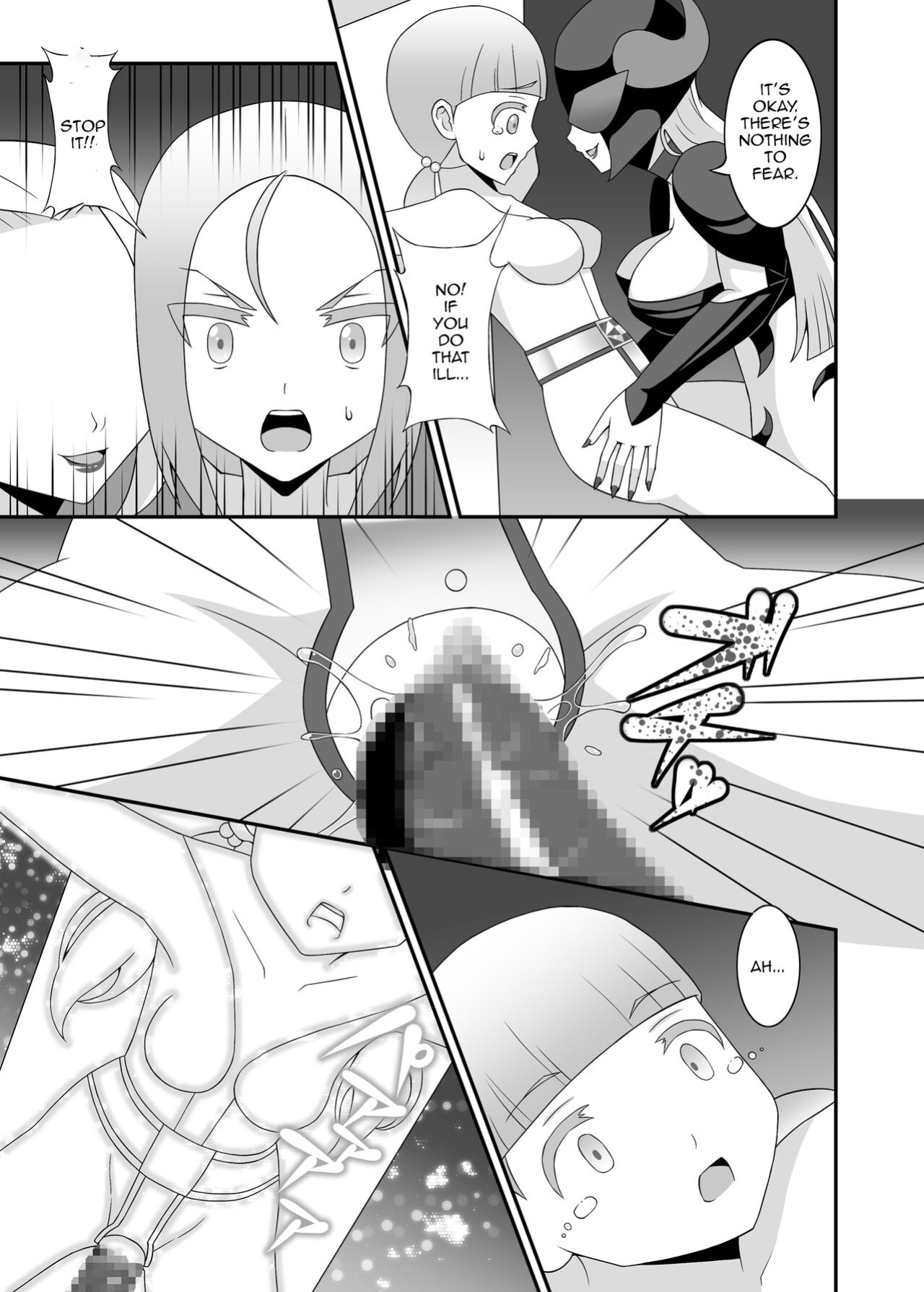 [STUDIO HP+ (IceLee)] Teisou Sentai Virginal Colors Ch.1 | Chastity Sentai Chaste Colors Ch.1