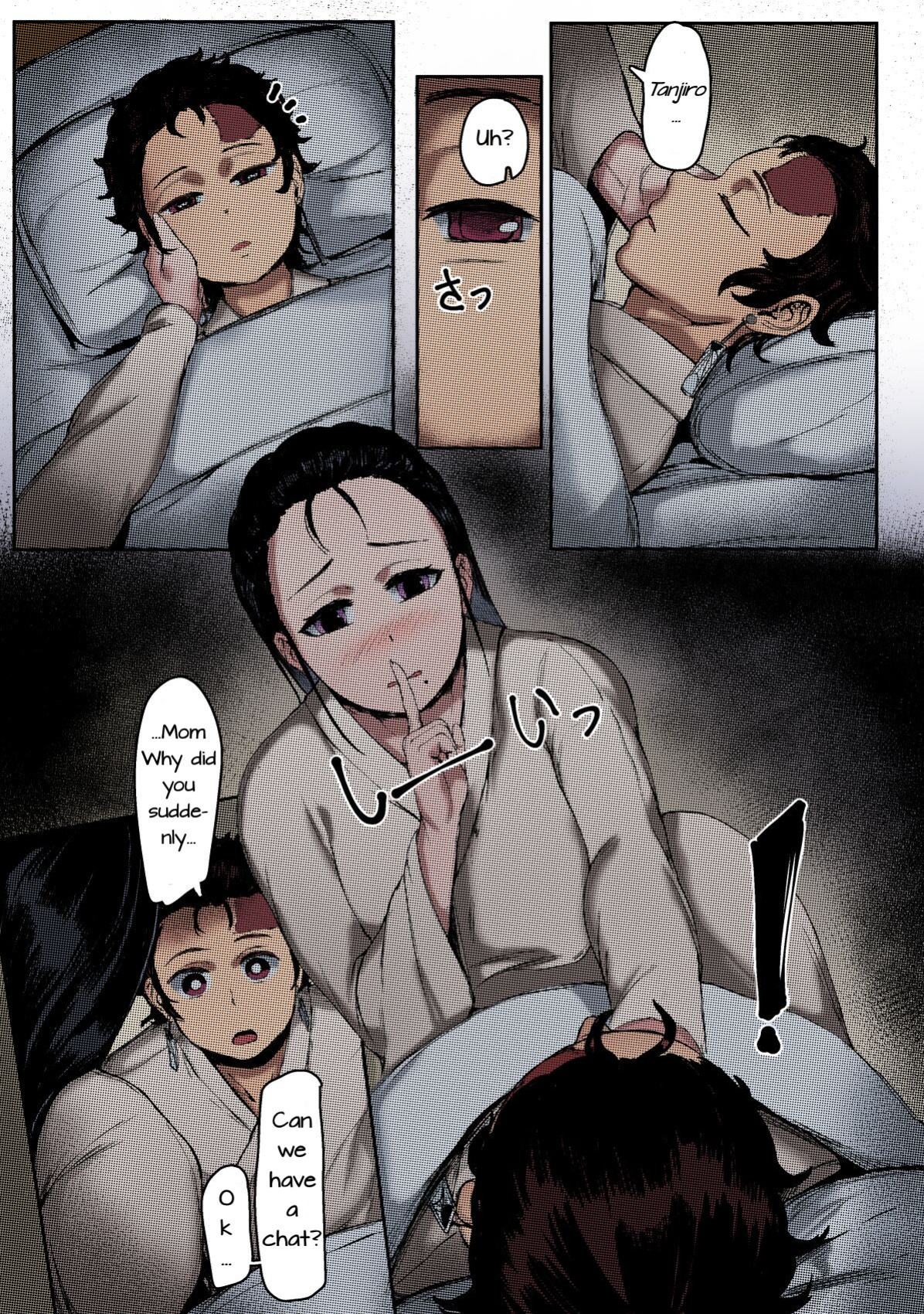 [Tobe] Haha to Watashi (ge) | Mother and I (Second Part) (Kimetsu no Yaiba) [Uncle Bane] (Colorized)