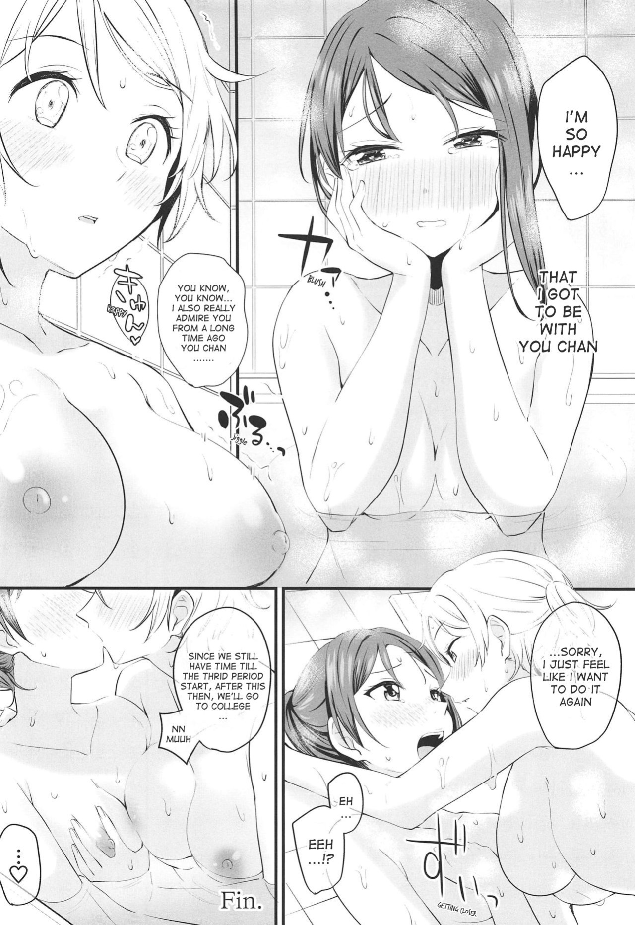(Bokura no Love Live! 25) [Kitaku Jikan (Kitaku)] Yakimochi (A) Symmetry (Love Live! Sunshine!!) [KratzXD Translation]