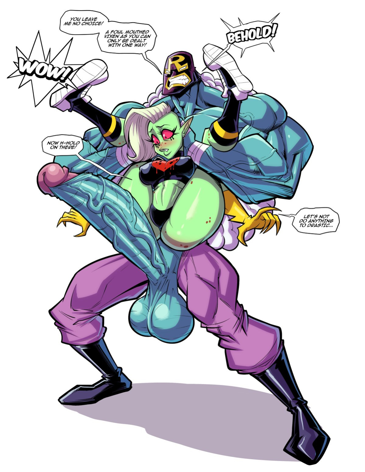 [Fontez] Rasslor Vs. Dominator / Blackfire