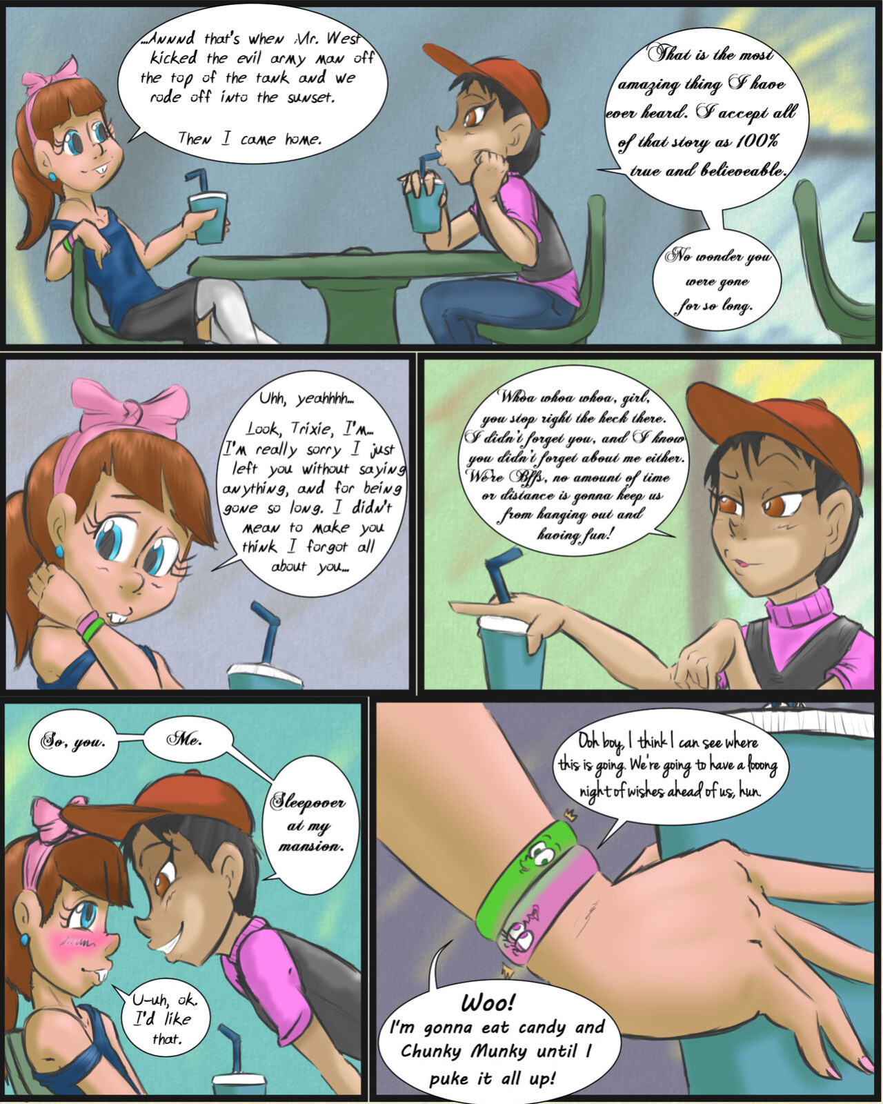 [Crocface] SniperTomcat's Sleepover Surprise (The Fairly Oddparents)