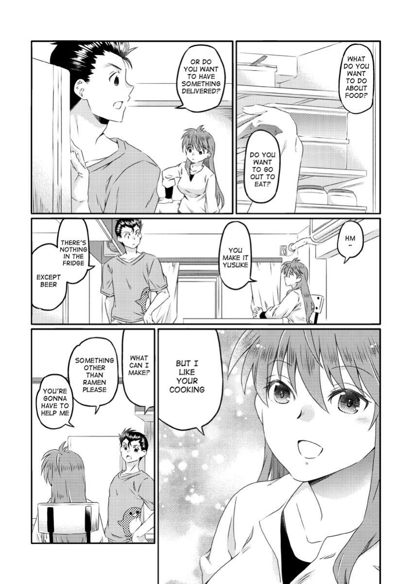[Ichinichi Sanjou (Kamimiya)] Shinizokonai to Megami-sama (Yu Yu Hakusho) english yyh-reviva