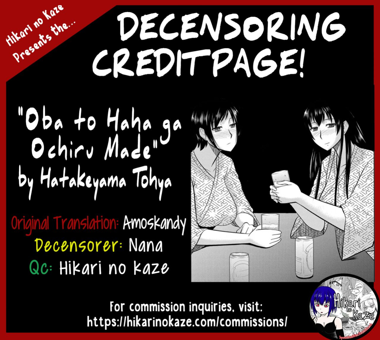 [Hatakeyama Tohya] Oba to Haha ga Ochiru Made | Until Aunt and Mother Are Mine (COMIC Magnum Vol. 129) [Amoskandy]