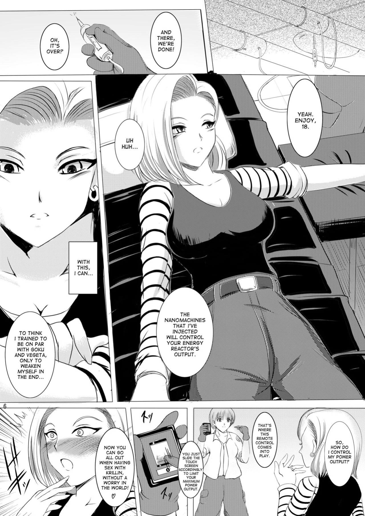 [Shouchuu MAC (Hozumi Kenji)] INFINITY18 (Dragon Ball Z) [desudesu]
