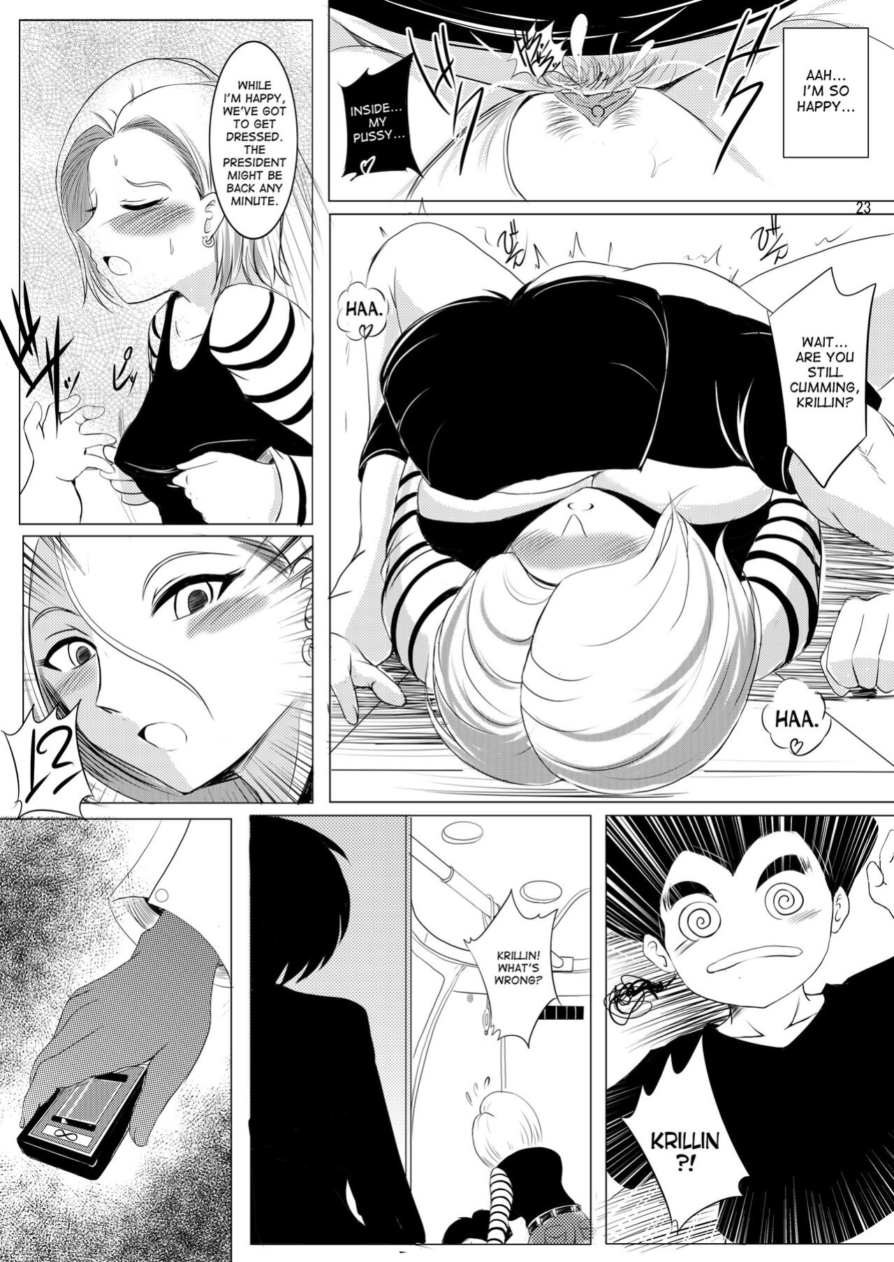 [Shouchuu MAC (Hozumi Kenji)] INFINITY18 (Dragon Ball Z) [desudesu]