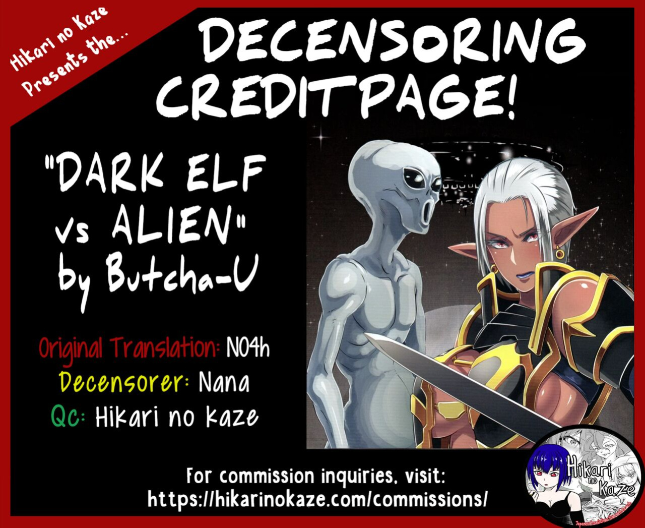 (C89) [EROQUIS! (Butcha-U)] DARK ELF vs ALIEN [N04h]