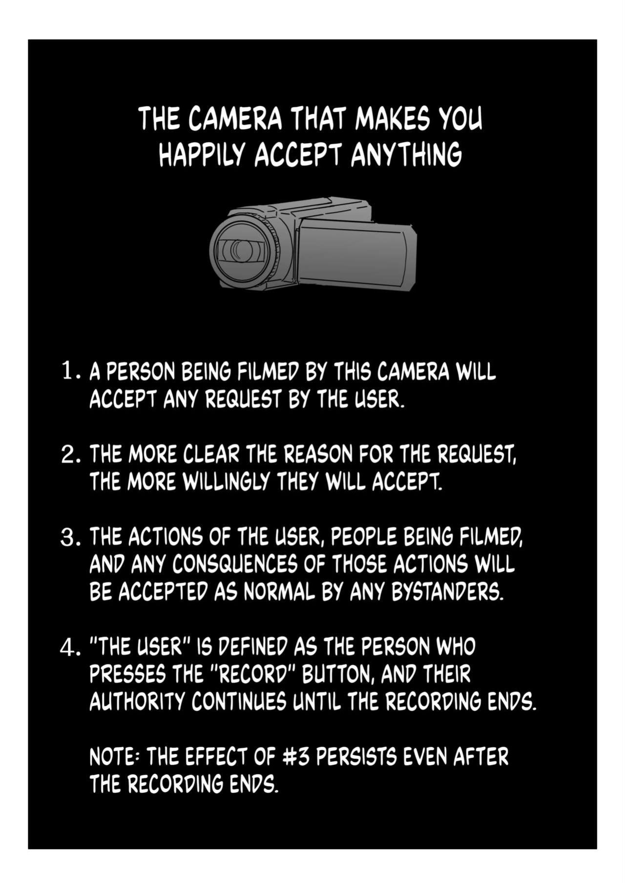 [Kakuninii] Utsuru to Norinori de Nandemo Ukeirechau Video Camera | The Video Camera that Makes You Happily Accept Anything