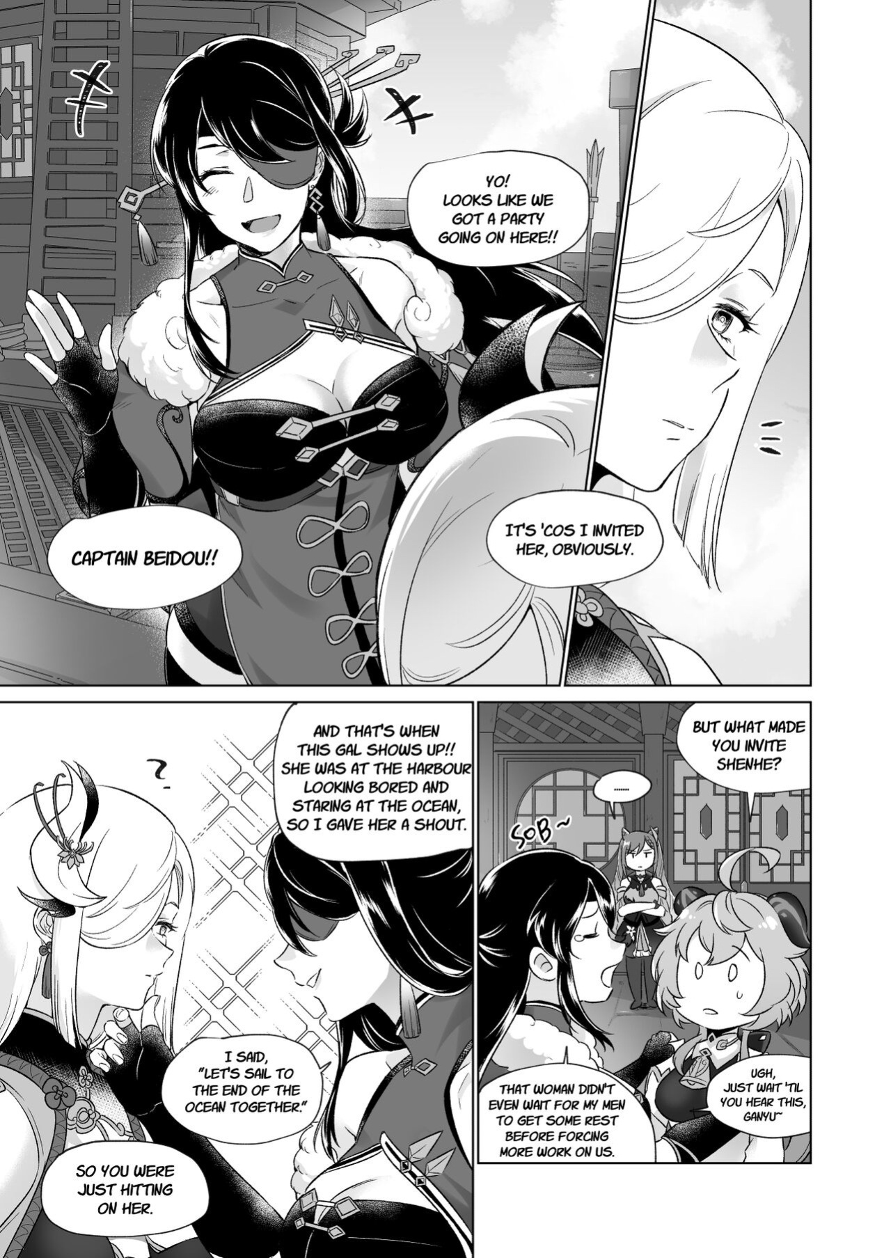 [World of Pure (Negom)] Liyuesbian Remedial Sex (Genshin Impact)