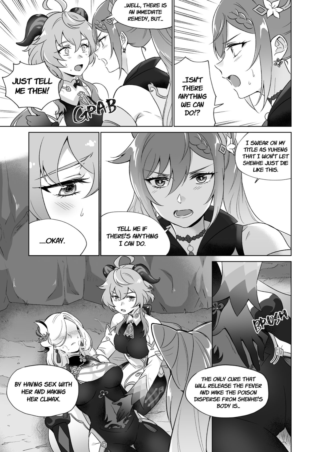 [World of Pure (Negom)] Liyuesbian Remedial Sex (Genshin Impact)