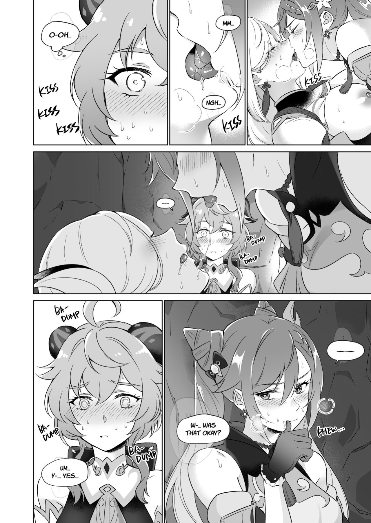 [World of Pure (Negom)] Liyuesbian Remedial Sex (Genshin Impact)