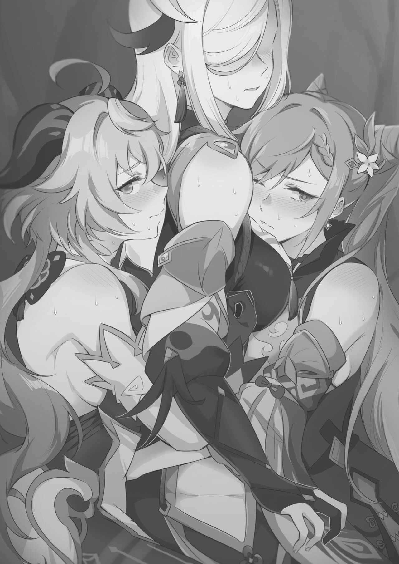 [World of Pure (Negom)] Liyuesbian Remedial Sex (Genshin Impact)