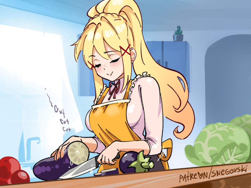 [Snegovski] Darkness the Veggie Slayer???? (Twilight Princess, KonoSuba)