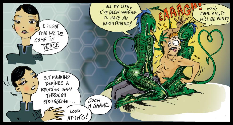 Greenaline Comics by Vladcorail