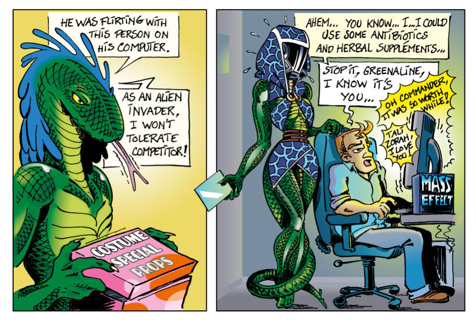Greenaline Comics by Vladcorail